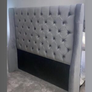 FB30 Pleated with Wing Headboard