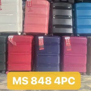 MS848 4pc PP double zip